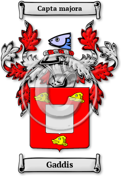 Gaddis Family Crest Download (JPG) Legacy Series - 300 DPI