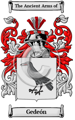 Gedeón Family Crest Download (JPG) Heritage Series - 300 DPI