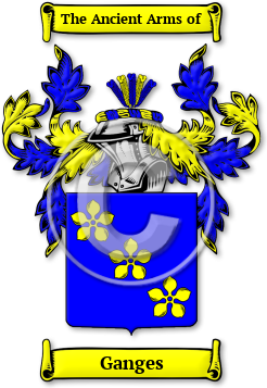 Ganges Family Crest Download (JPG) Legacy Series - 600 DPI