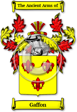Gaffon Family Crest Download (jpg) Legacy Series - 150 DPI