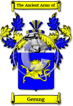 Gerung Family Crest Download (jpg) Legacy Series - 150 DPI