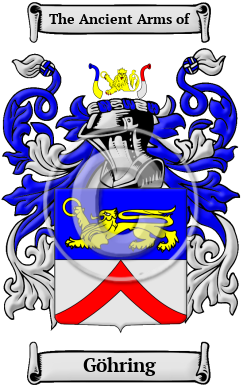 Göhring Family Crest/Coat of Arms