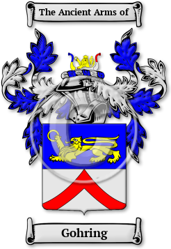 Gohring Family Crest Download (JPG) Legacy Series - 600 DPI