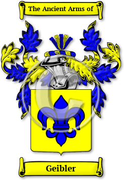Geibler Family Crest Download (jpg) Legacy Series - 150 DPI