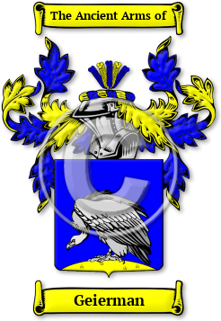 Geierman Family Crest Download (JPG) Legacy Series - 600 DPI