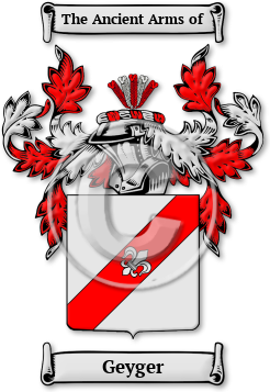 Geyger Family Crest Download (jpg) Legacy Series - 150 DPI