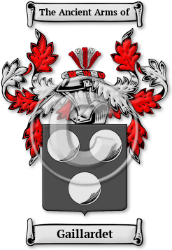 Gaillardet Family Crest Download (jpg) Legacy Series - 150 DPI