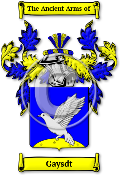 Gaysdt Family Crest Download (jpg) Legacy Series - 150 DPI