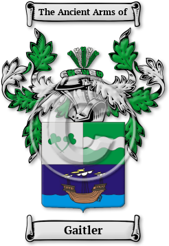 Gaitler Family Crest Download (jpg) Legacy Series - 150 DPI