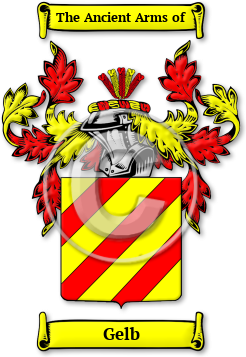 Gelb Family Crest Download (jpg) Legacy Series - 150 DPI