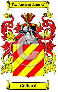 Gelbard Family Crest Download (JPG) Heritage Series - 600 DPI