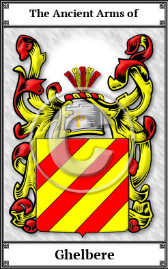 Ghelbere Family Crest Download (JPG)  Book Plated - 150 DPI