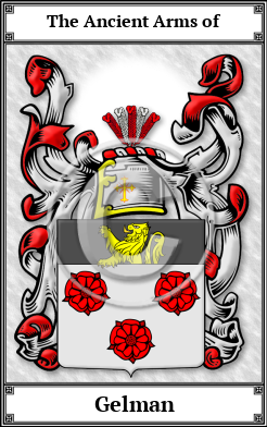 Gelman Family Crest Download (JPG) Book Plated - 600 DPI