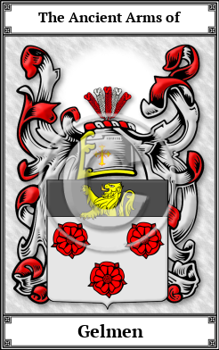 Gelmen Family Crest Download (JPG)  Book Plated - 150 DPI
