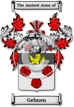 Gelmen Family Crest Download (jpg) Legacy Series - 150 DPI