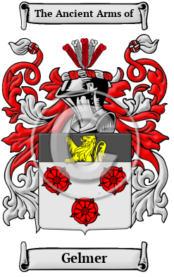 Gelmer Family Crest Download (JPG) Heritage Series - 600 DPI
