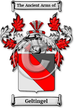 Geltingel Family Crest Download (jpg) Legacy Series - 150 DPI
