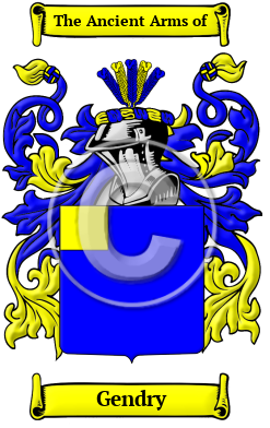 Gendry Family Crest Download (JPG) Heritage Series - 600 DPI