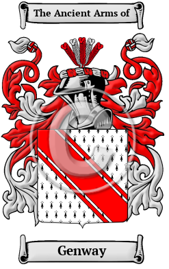 Genway Family Crest/Coat of Arms