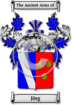 Jörg Family Crest Download (jpg) Legacy Series - 150 DPI