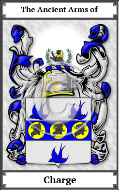 Charge Family Crest Download (JPG)  Book Plated - 150 DPI