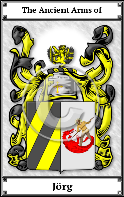 Jörg Family Crest Download (JPG)  Book Plated - 150 DPI