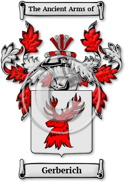 Gerberich Family Crest Download (jpg) Legacy Series - 150 DPI