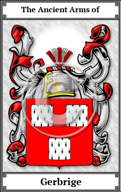 Gerbrige Family Crest Download (JPG) Book Plated - 600 DPI