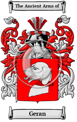 Geran Family Crest Download (JPG) Heritage Series - 600 DPI
