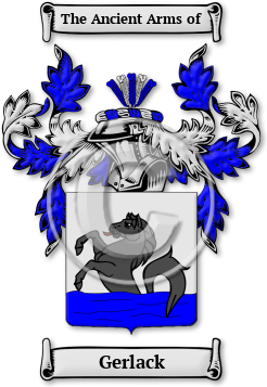 Gerlack Family Crest Download (jpg) Legacy Series - 150 DPI