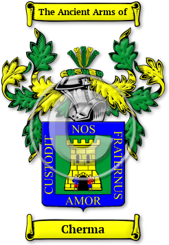 Cherma Family Crest Download (JPG) Legacy Series - 600 DPI