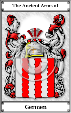 Germen Family Crest Download (JPG)  Book Plated - 150 DPI