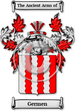 Germen Family Crest Download (jpg) Legacy Series - 150 DPI