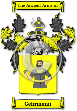 Gehrmann Family Crest Download (jpg) Legacy Series - 150 DPI