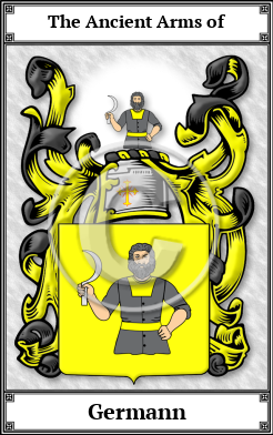 Germann Family Crest Download (JPG)  Book Plated - 150 DPI