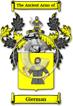 Gierman Family Crest Download (jpg) Legacy Series - 150 DPI