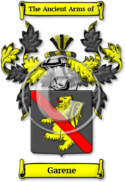 Garene Family Crest Download (jpg) Legacy Series - 150 DPI