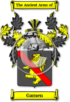 Garnen Family Crest Download (JPG) Legacy Series - 600 DPI