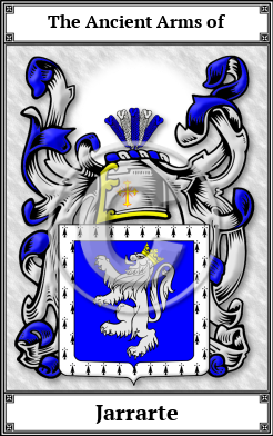 Jarrarte Family Crest Download (JPG) Book Plated - 600 DPI