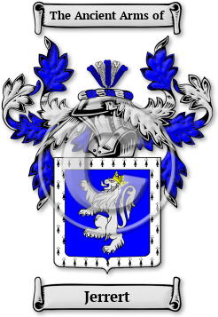 Jerrert Family Crest Download (jpg) Legacy Series - 150 DPI