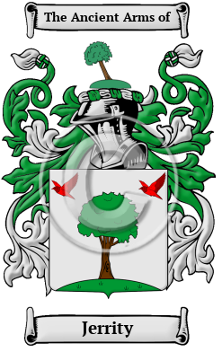 Jerrity Family Crest/Coat of Arms