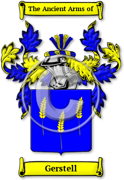 Gerstell Family Crest Download (jpg) Legacy Series - 150 DPI