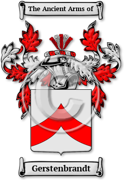 Gerstenbrandt Family Crest Download (jpg) Legacy Series - 150 DPI