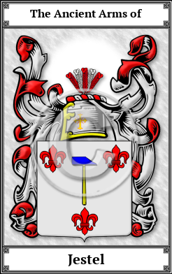 Jestel Family Crest Download (JPG)  Book Plated - 150 DPI