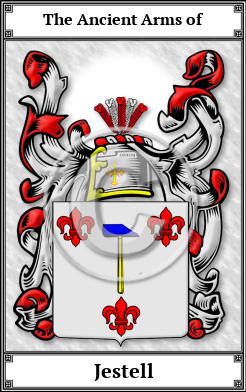 Jestell Family Crest Download (JPG)  Book Plated - 150 DPI