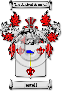 Jestell Family Crest Download (jpg) Legacy Series - 150 DPI