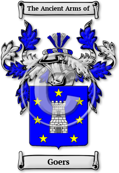 Goers Family Crest Download (jpg) Legacy Series - 150 DPI