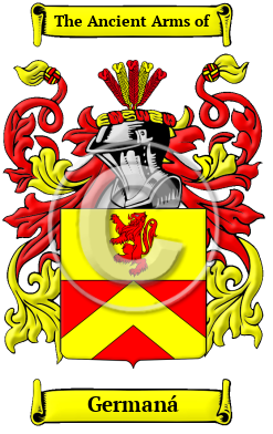 Germaná Family Crest/Coat of Arms