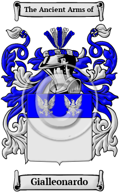 Gialleonardo Family Crest Download (JPG) Heritage Series - 300 DPI