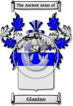 Gianino Family Crest Download (jpg) Legacy Series - 150 DPI